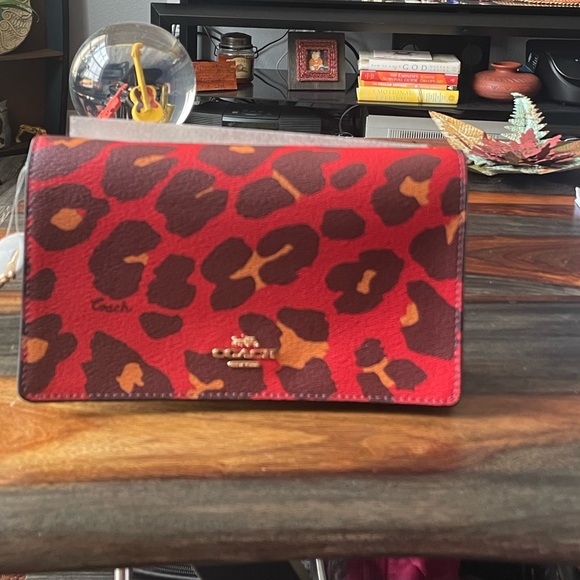 Coach Foldover Clutch Crossbody - Picture 1 of 11